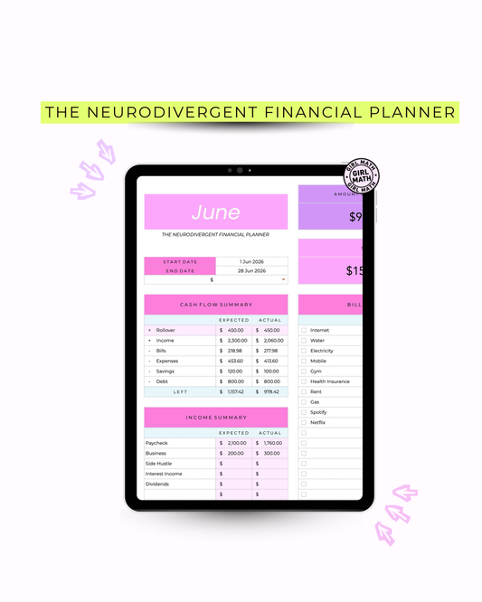 The Neurodivergent Financial Planner